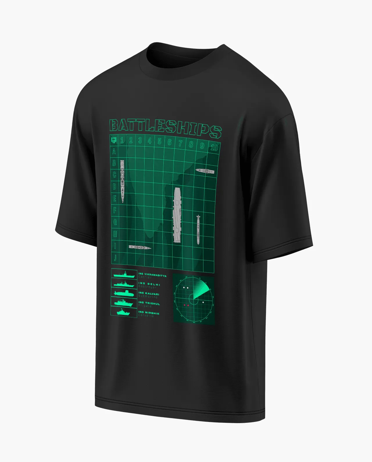 Battleship Oversized T-Shirt