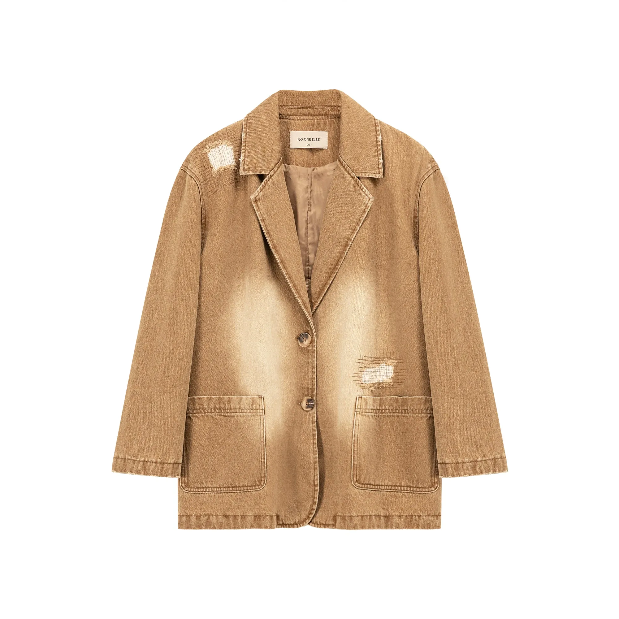 Boxy Single Blazer Jacket