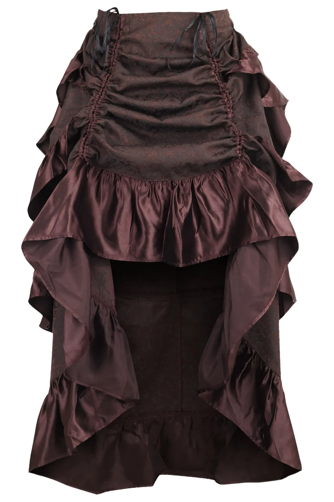 Brocade Steampunk Bustle Skirt