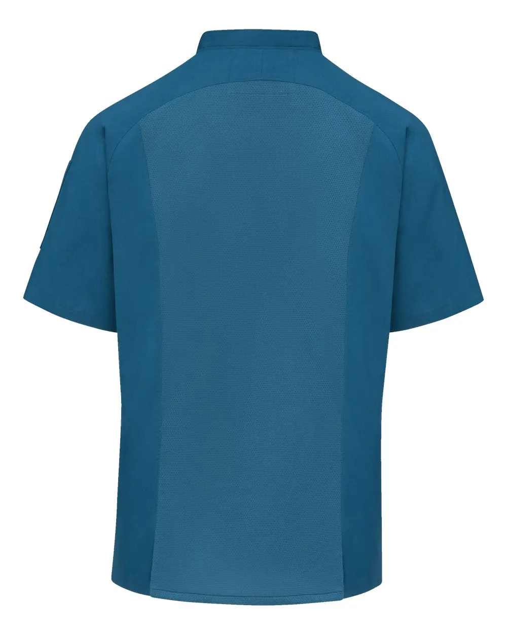 Chef Designs - Airflow Raglan Chef Coat - Teal / Teal Mesh