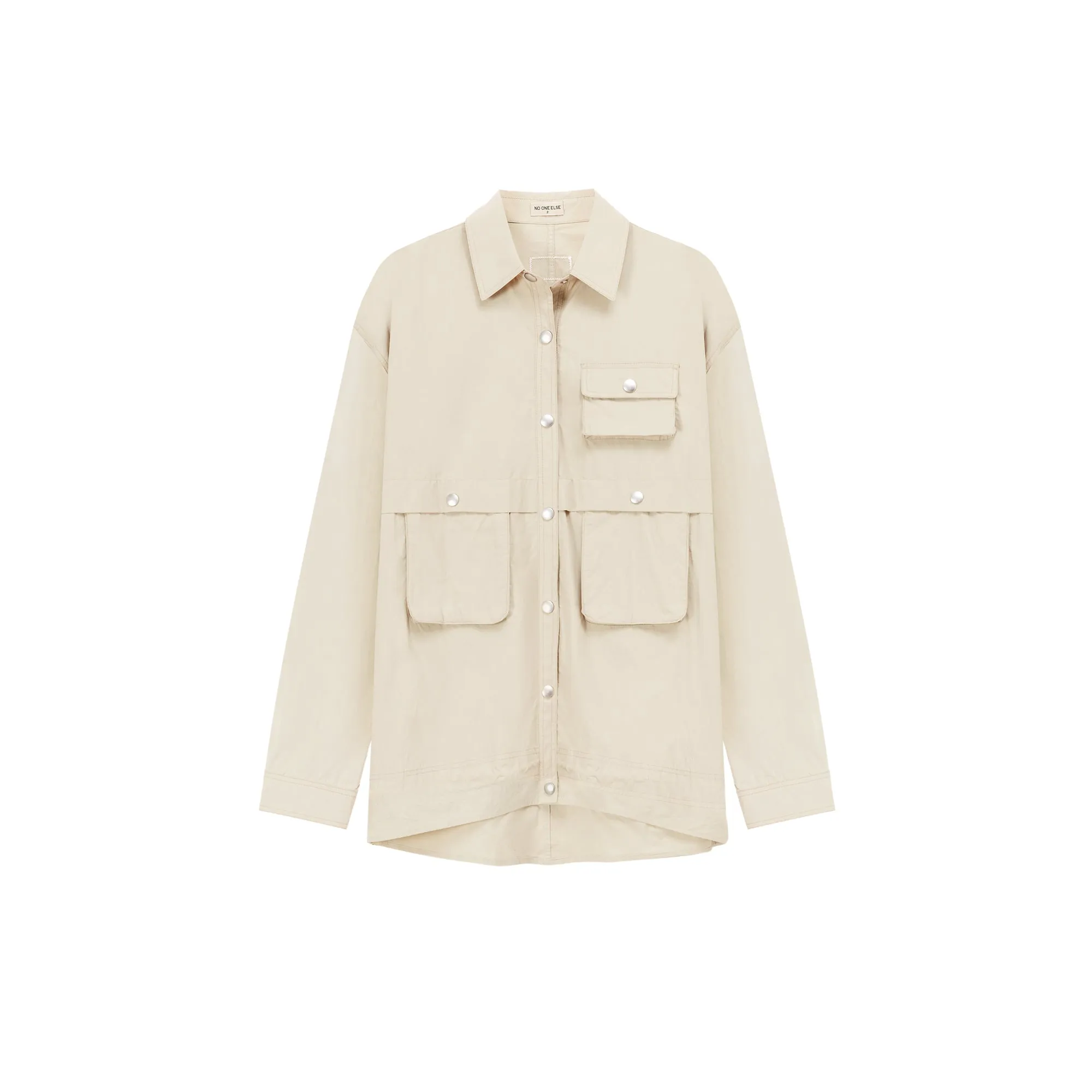 Colo Multi-Pocket Boxy Shirt Jacket