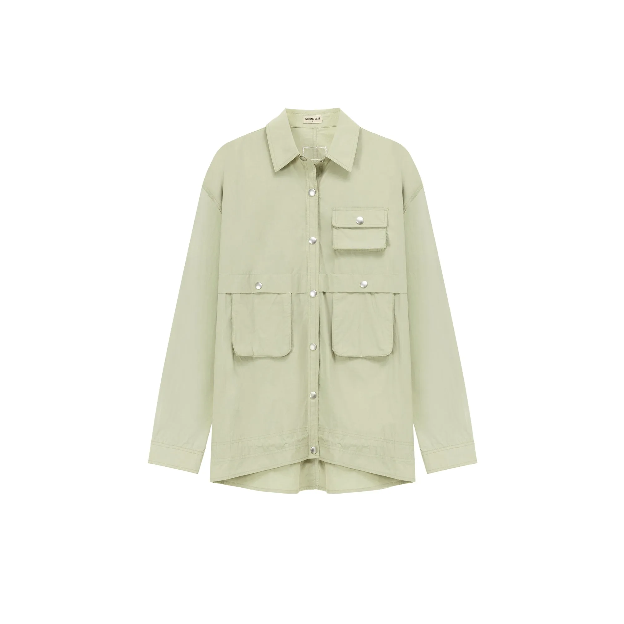 Colo Multi-Pocket Boxy Shirt Jacket