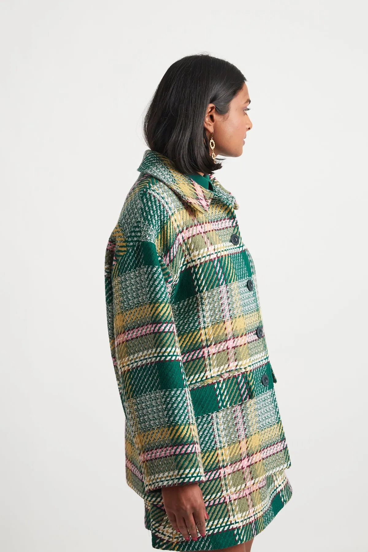 Dolce Jacket - Green Plaid