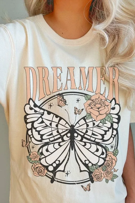 Dreamer Vintage Oversized Graphic Tee