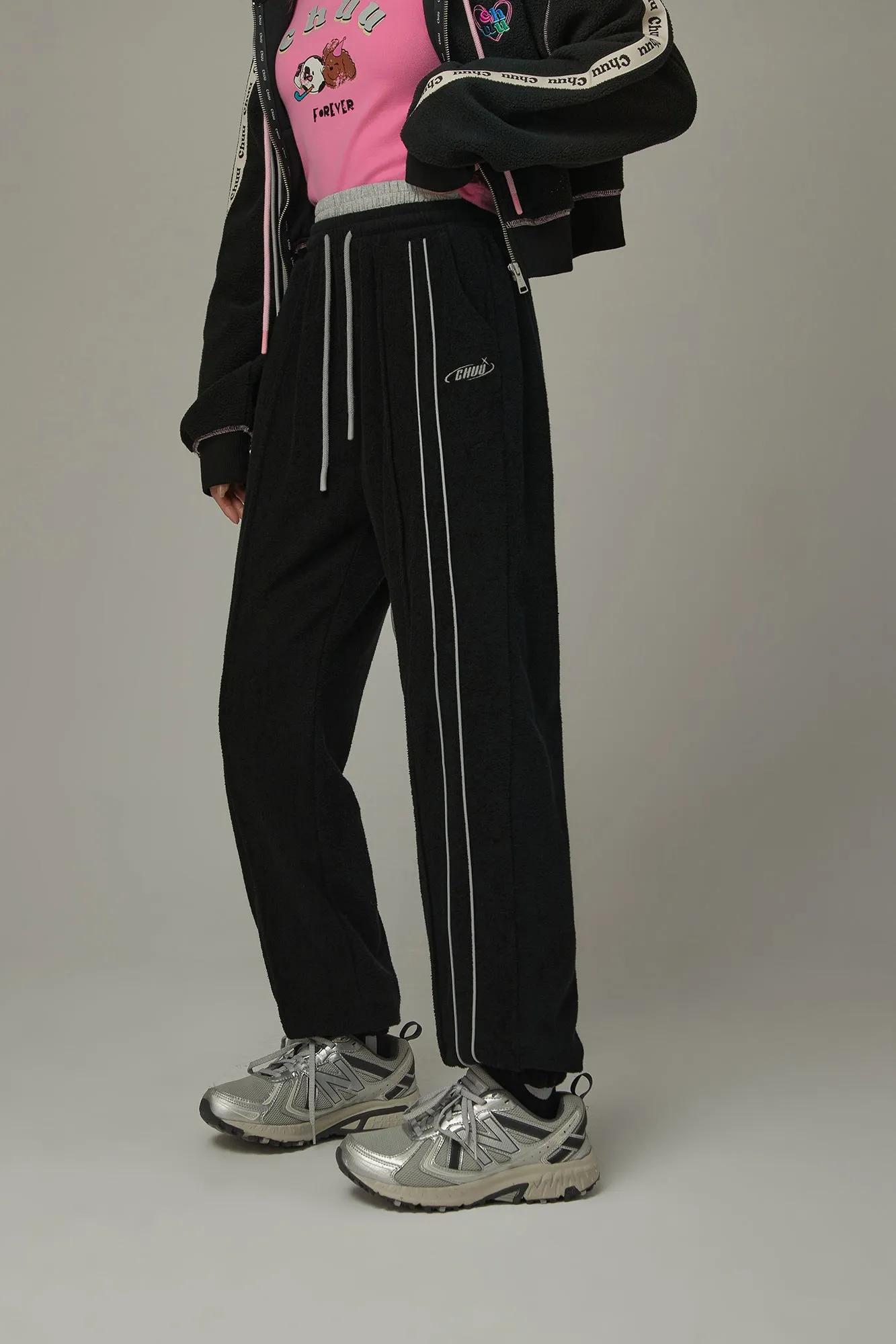 Elastic Waist Jogger Sweatpants