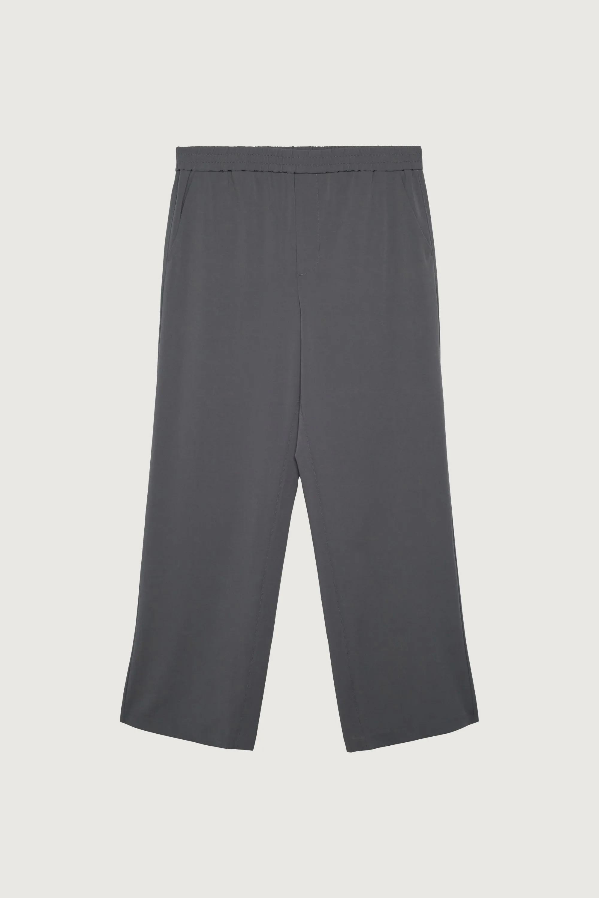 ELASTIC WAIST SUITING PANT