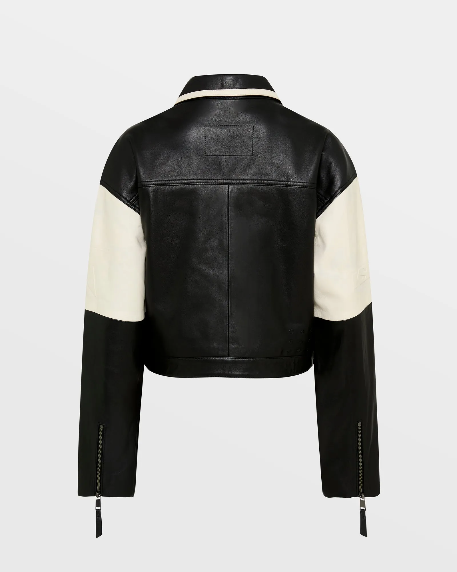 EMBLEM BOXY BIKER BLACK/WHITE