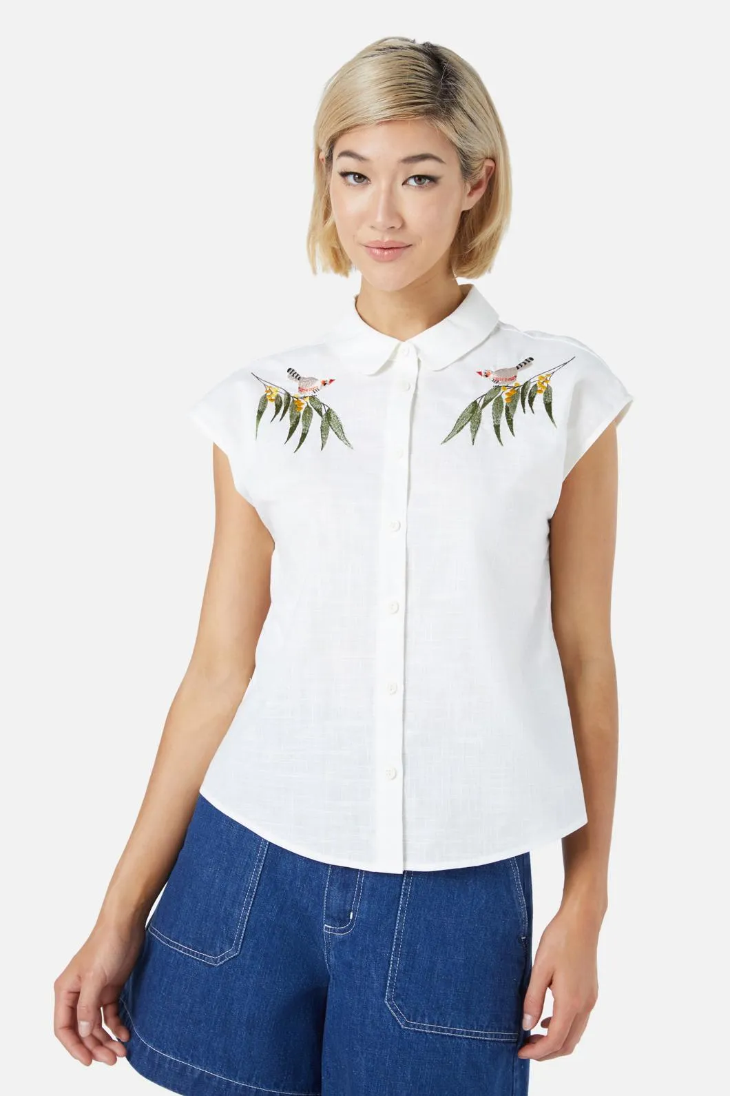 Finch Embroidered Blouse