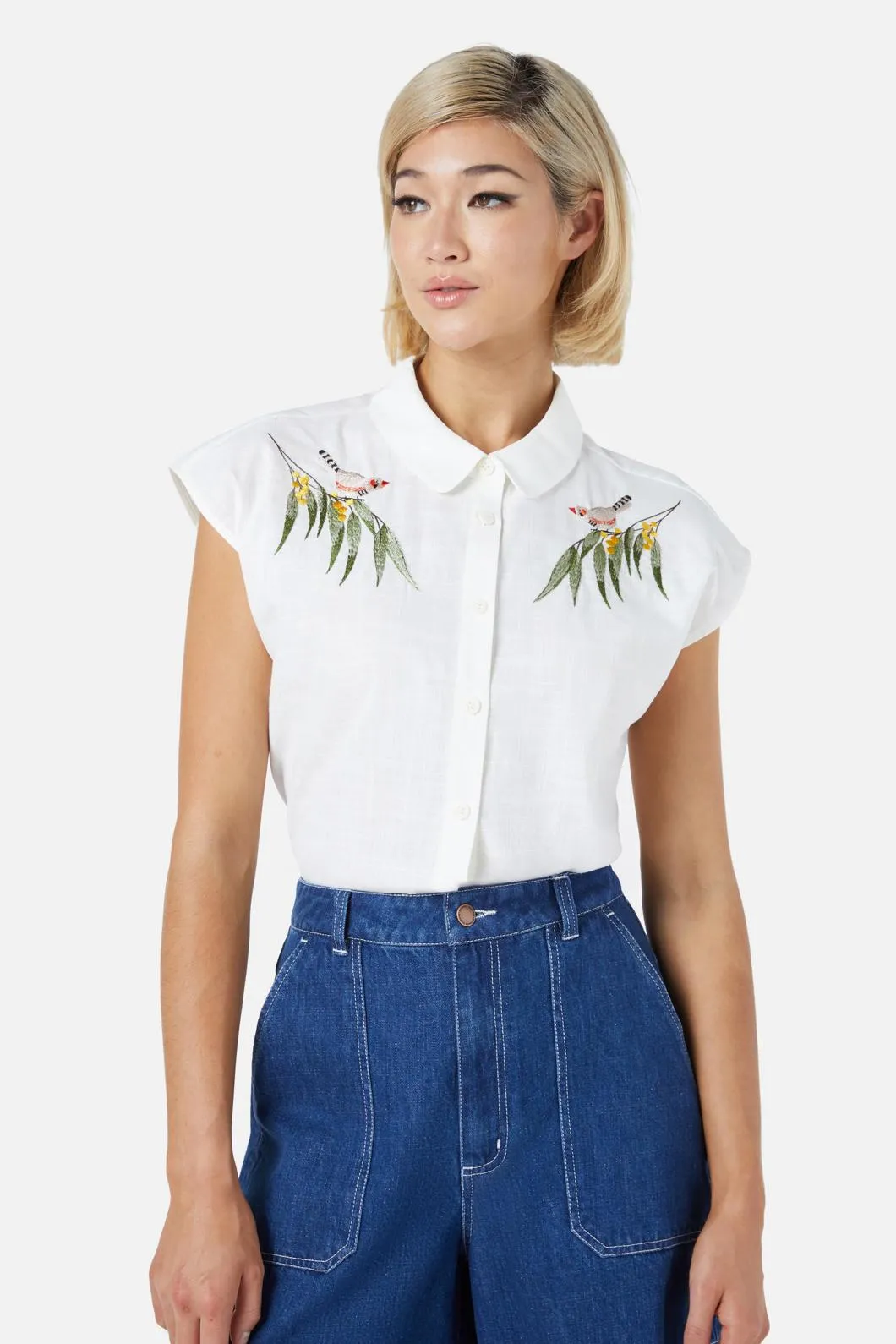 Finch Embroidered Blouse