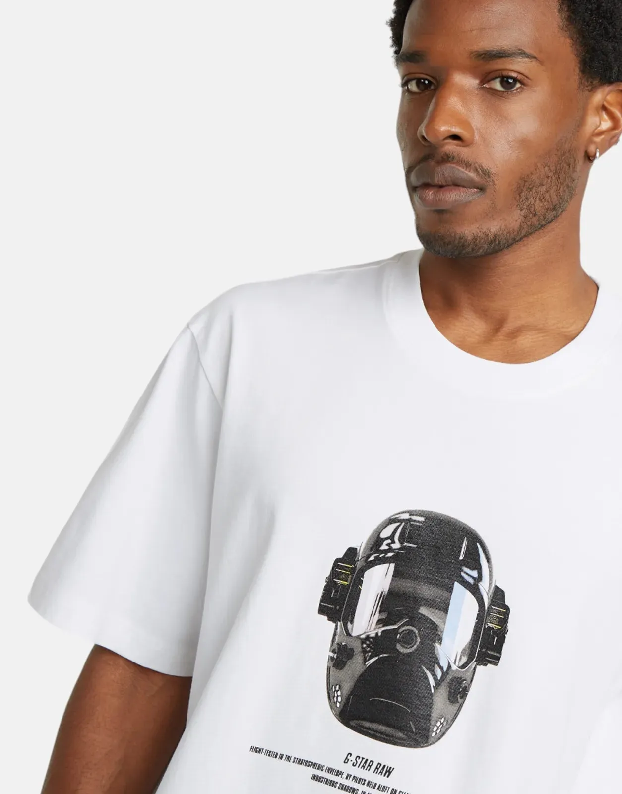 G-Star RAW Mask Boxy White T-Shirt