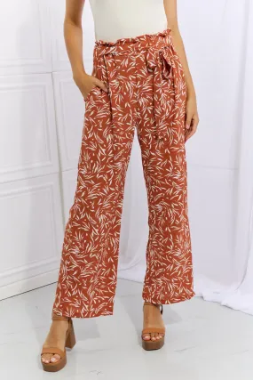 Geometric Chic: Heimish Right Angle Printed Pants