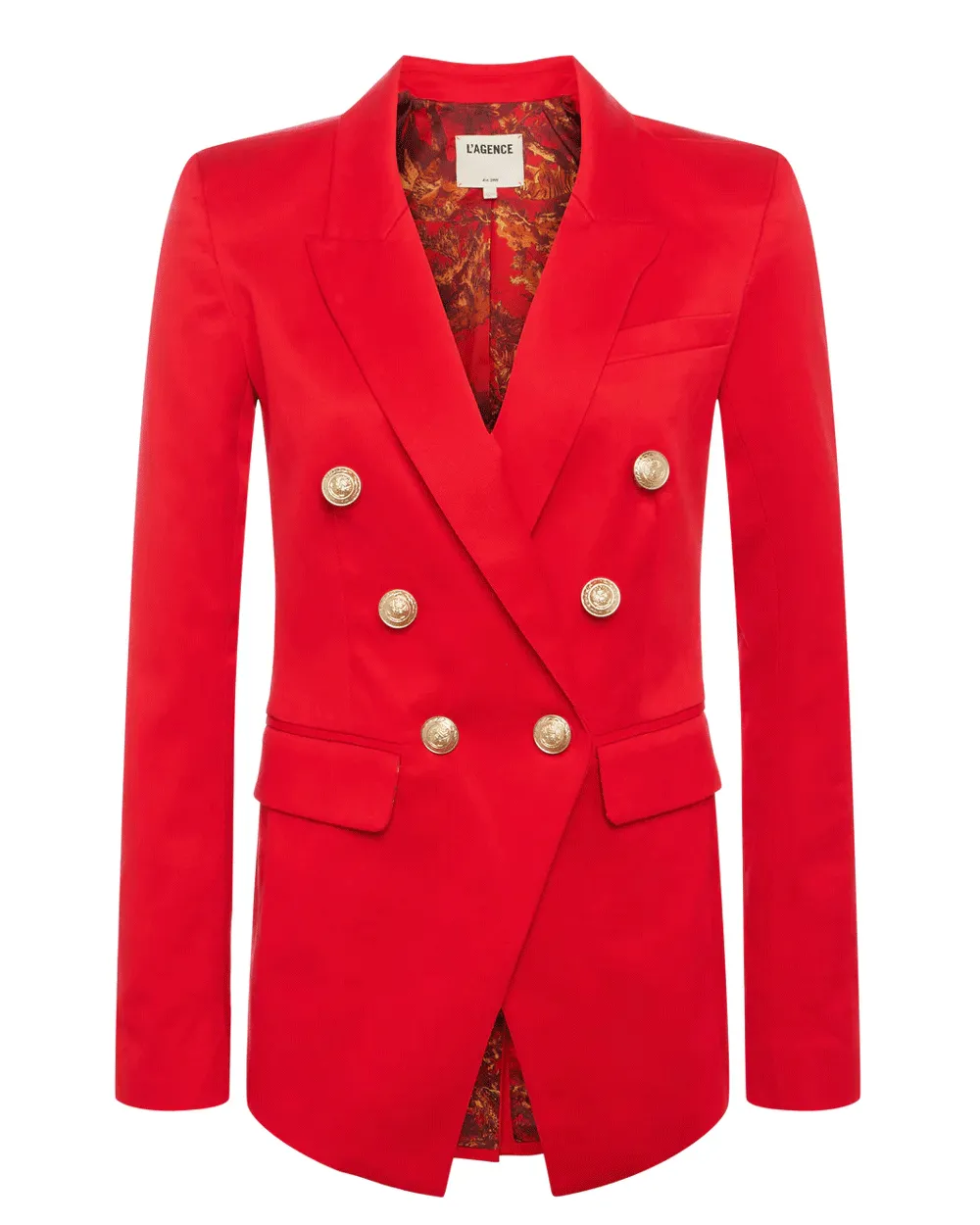 High Risk Red Kendi Double Breasted Blazer