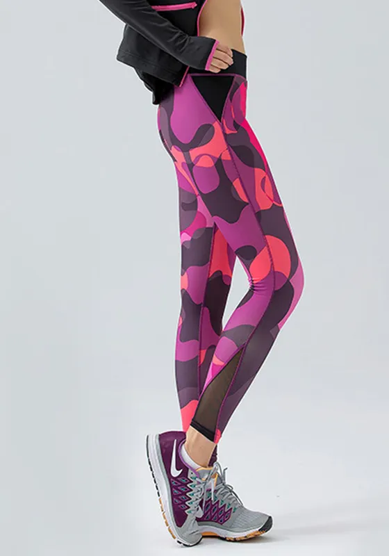 High Waist Elastic Skins Tights