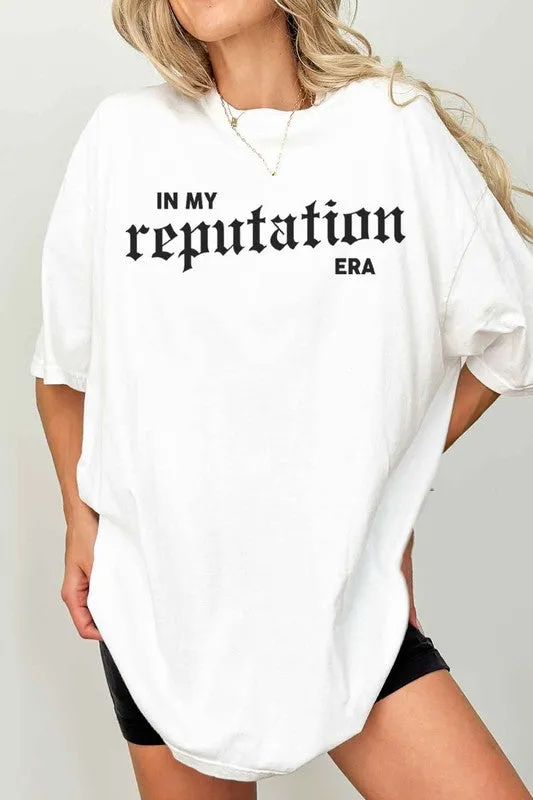 IN MY REPUTATION ERA OVERSIZED GRAPHIC TEE