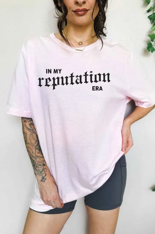 IN MY REPUTATION ERA OVERSIZED GRAPHIC TEE