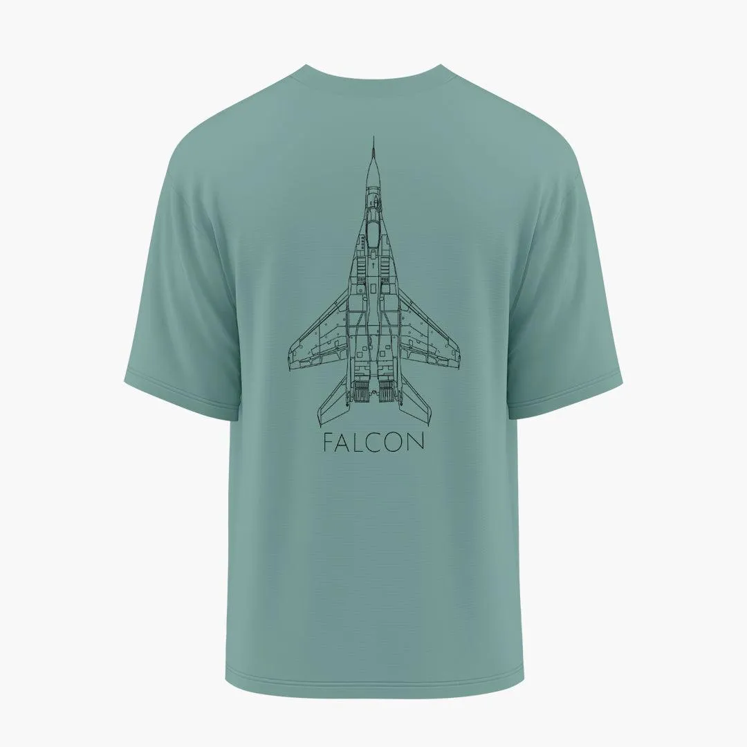 MIG 29 Falcon Oversized T-Shirt