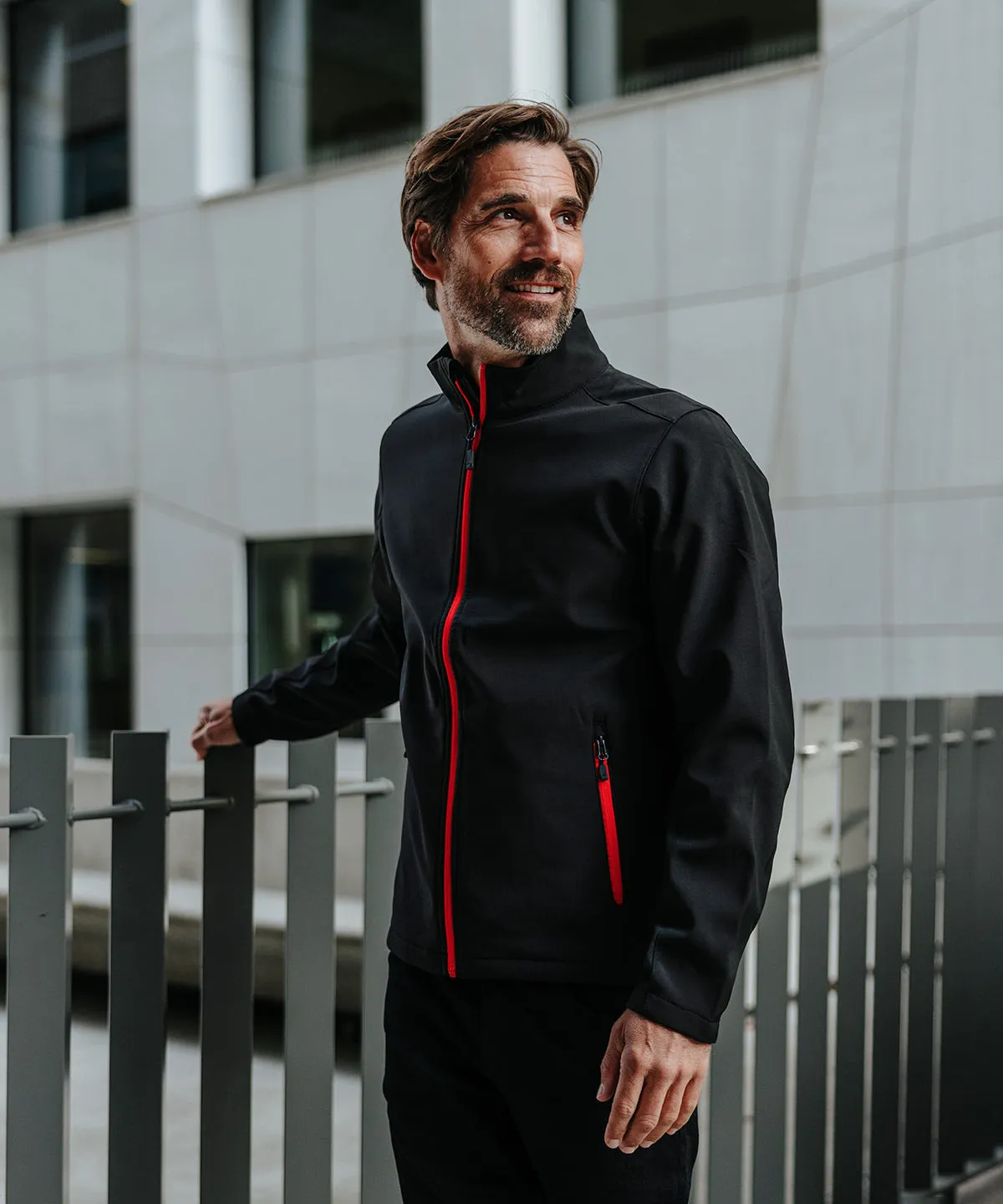 Orbiter softshell | Black/Carbon