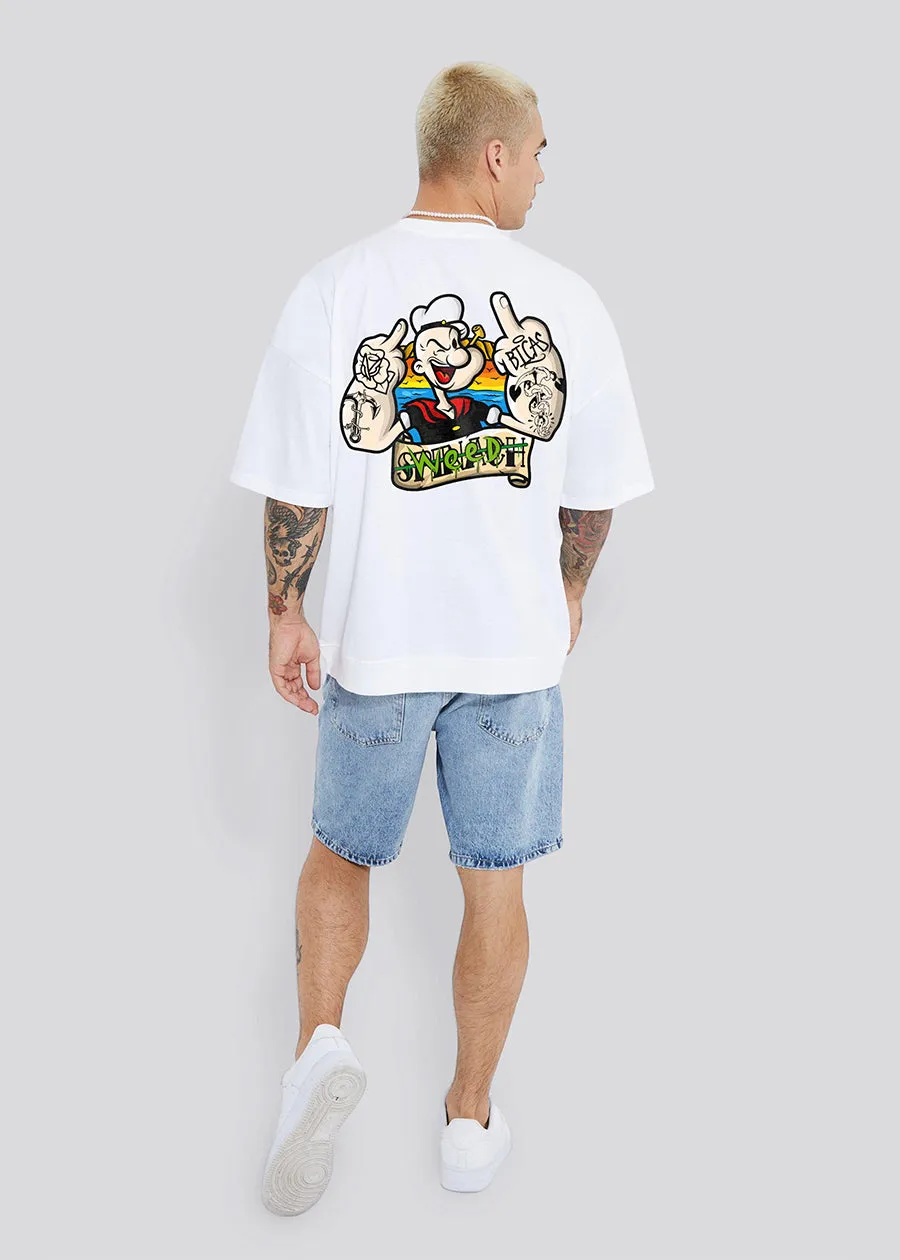 Popeye Men Oversized T-Shirt