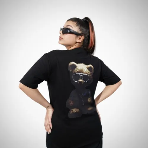 "One Vision" "Teddy" "True Love" Oversized Blue T-Shirt By DemonWear Combo Pack Of 3 for Her