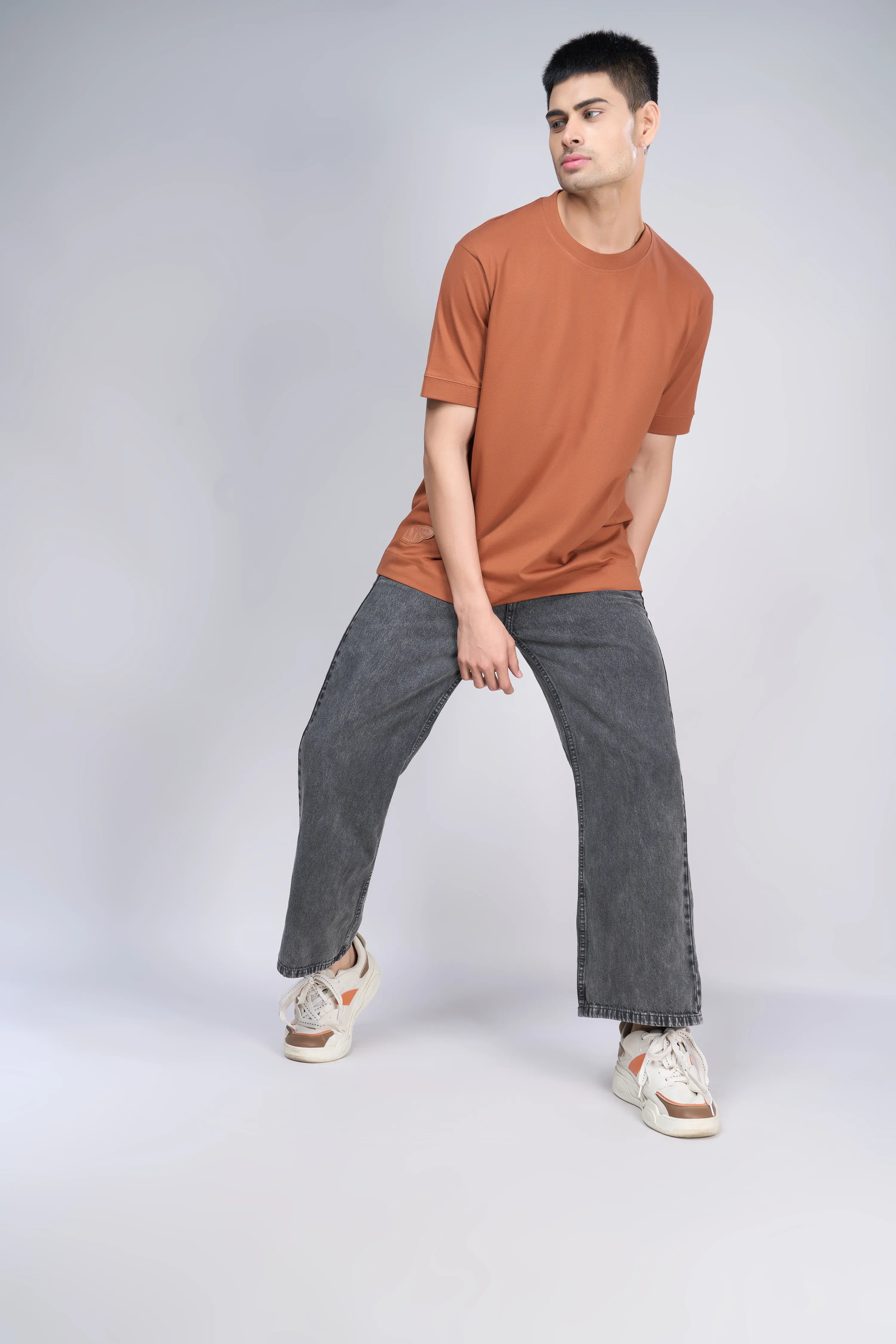 Russet - Oversized drop shoulder