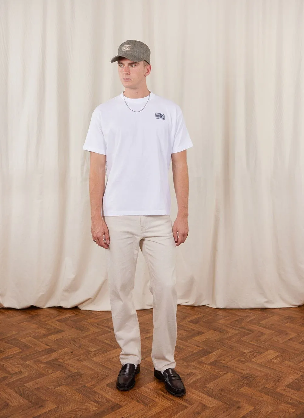 Serve Oversized T Shirt | Prince x Percival | White