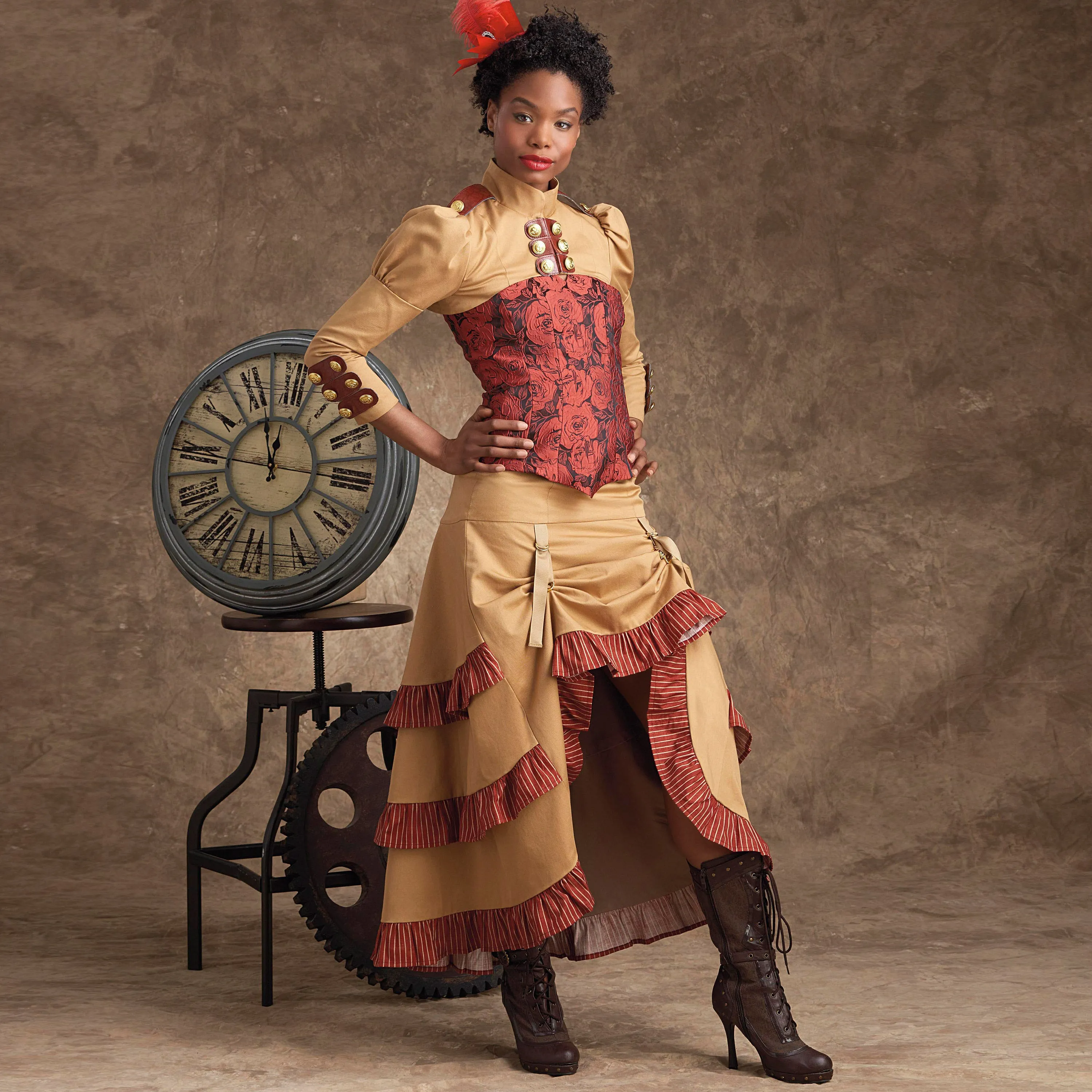 Simplicity Pattern 9007 Misses' Steampunk Costumes