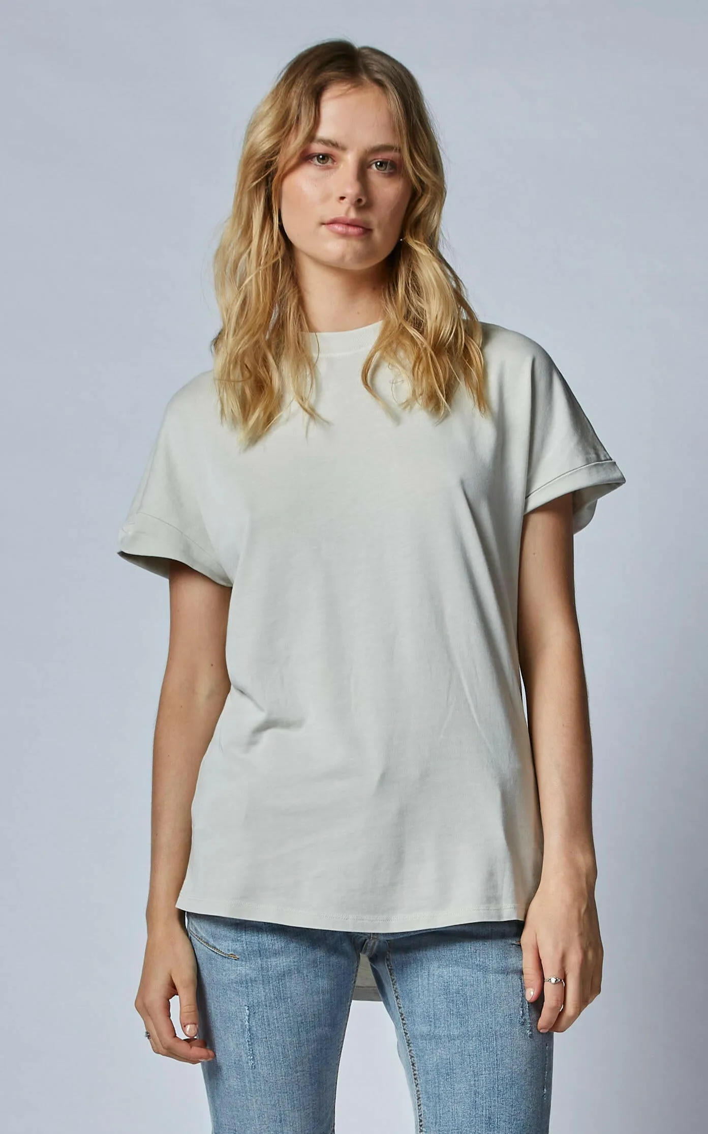 Slouchy Grey Tee