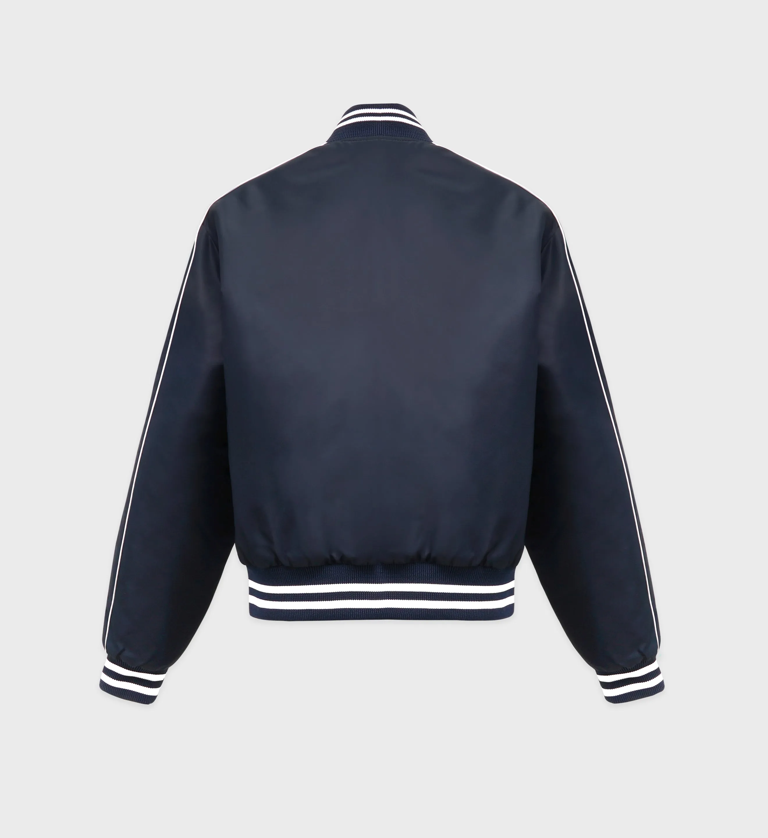 SR Sport Varsity Jacket - Navy/White