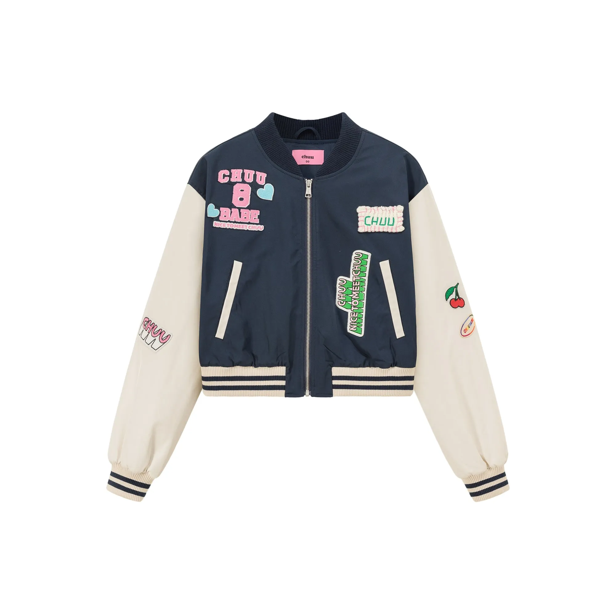 Varsity Boxy Sporty Jacket